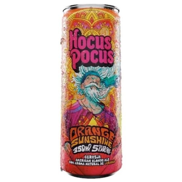 CERVEJA HOCUS ORANGE SUNSHINE 350ML